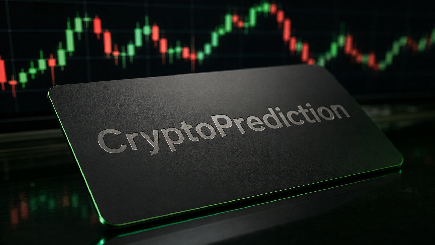 A CryptoPrediction product interface with market data